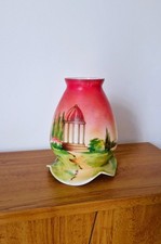 Abat jour ancien opaline