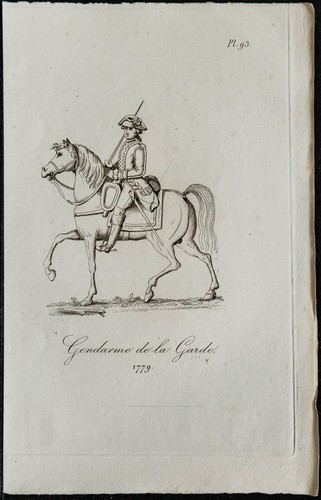 1831 gendarme la - -, à