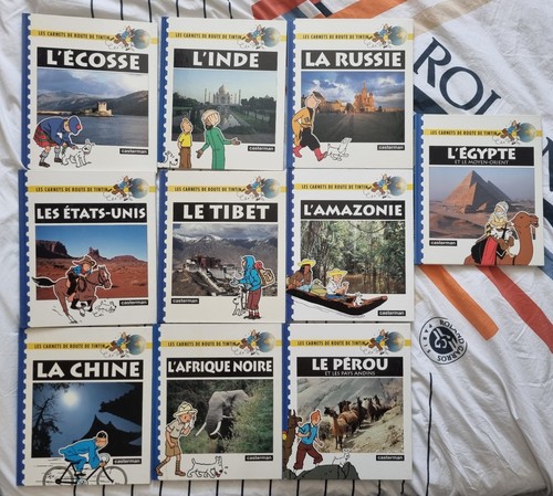Tintin carnets de route - tintin, 10