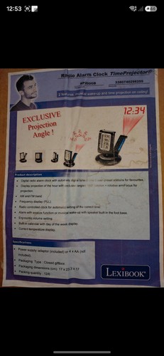 Lexibook rp200gb réveil radio - lexibook,