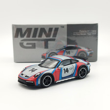 Mini GT 1/64 Porsche 911 Dakar 992 - Ice Grey Martini Racing 1978 – Neuf