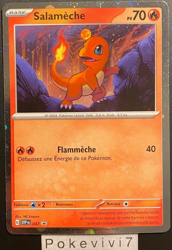 Carte pokemon salameche - salameche, 047