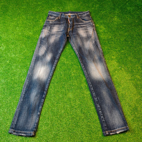 Jean homme dsquared2 bleu - jean,