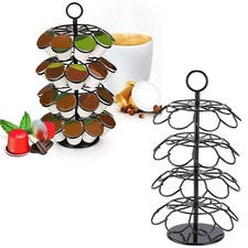 Organisateur de capsules de caf?? rotatif peut contenir 36 dosettes parfait pour