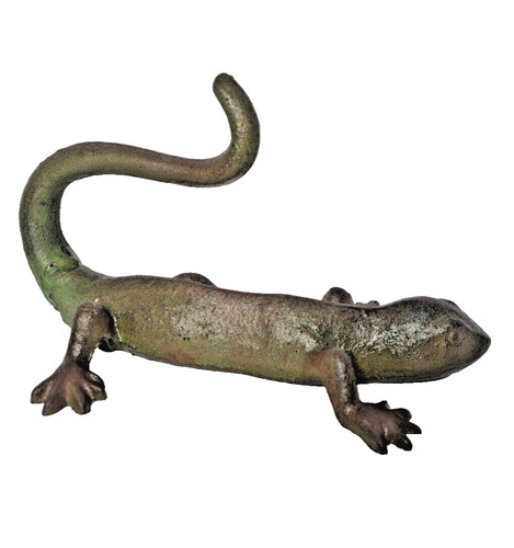 Statue lézard fonte - en,