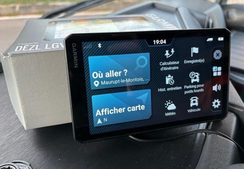 Gps garmin dezl lgv720 - garmin,