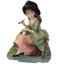 ancien chromo découpis  H. 9