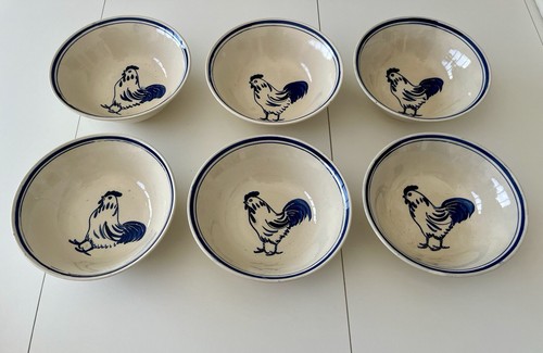 Lot assiettes au coq - 6,
