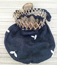 Ancienne bourse accordéon, porte monnaie, pour femme, fin 19 éme, french antique