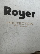 Royer Protection Mens Canadian Made Size 12 3E XPAN Black Boots Original Box.