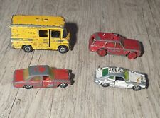 SIKU - lot of 3 miniature cars + 1 Mercedes-Benz van (made in Germany)