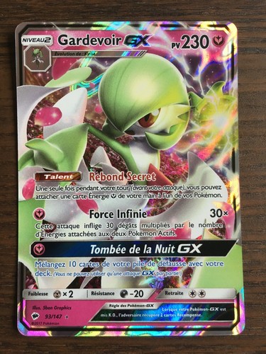 Carte pokémon gardevoir - carte,