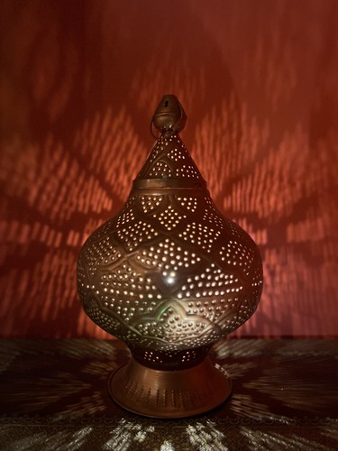 Lampe orientale sur table - orientale,