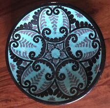 Plat céramique savoyarde Signé Paul Jacquet (Annecy)