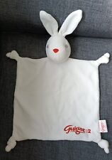781🌟Doudou plat lapin blanc guigoz 2 Rabbit New