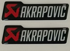 2 Adhésifs Stickers Akrapovic