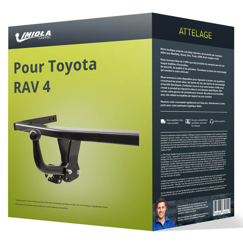 Attelage pour toyota - rav, iv