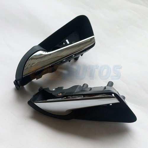 Chrome inner door handle - door, left