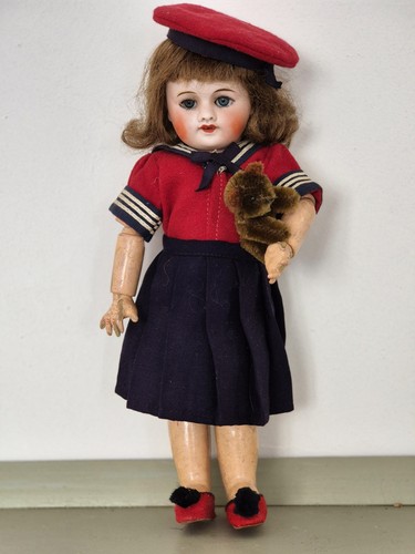 Ancienne poupée bleuette unis - ancienne,