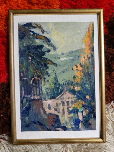 Tableau vintage huile - vintage, l'huile