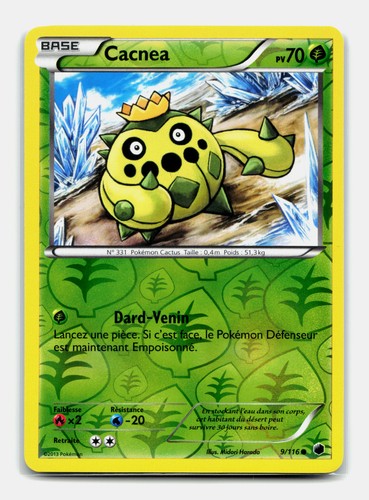Carte pokémon cacnea 116 - pokémon, 9/116