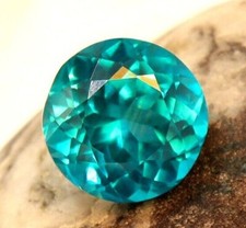 17.75 CT AAA Naturel Brésil Vert Paraiba Tourmaline Rond Coupe Ample Gemme