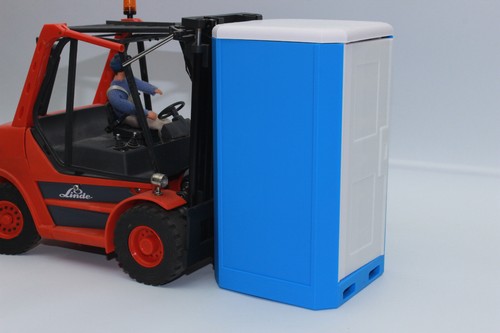 Toilette chantier klo wc - chantier, 1:14