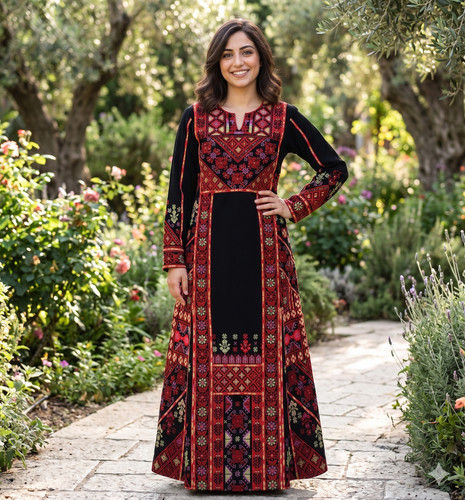 Robe palestinienne tatreez - palestinienne,