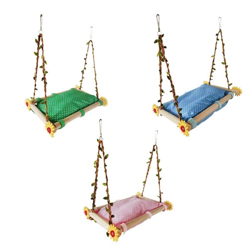 Hamac bois pour cage à - bois,