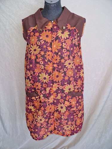 Nylon dederon smock apron - dederon,