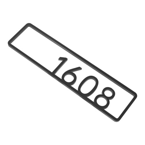 Numéro habitation panneau - numéro,