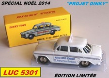 SIMCA P60 AUTO-ÉCOLE BLANCHE