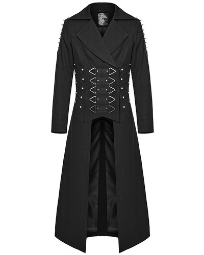 Punk rave manteau trench long - punk,
