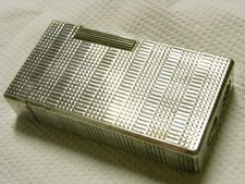 🇫🇷  FLAMINAIRE ANCIEN BRIQUET GAZ MÉTAL ARGENTE LIGHTER