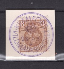 INTERNATIONAL SCOUT MOVEMENT 1951 KRAMFORS MEETING SWEDEN SPECIAL CANCEL 62