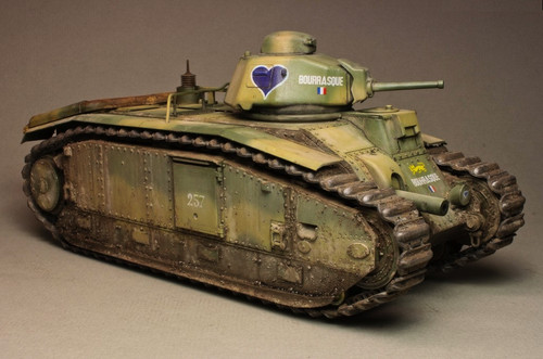 Bis french battle tank - tank,