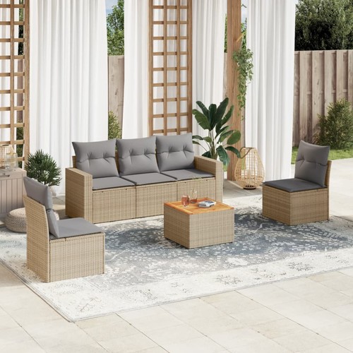 Salon jardin avec coussins - de,