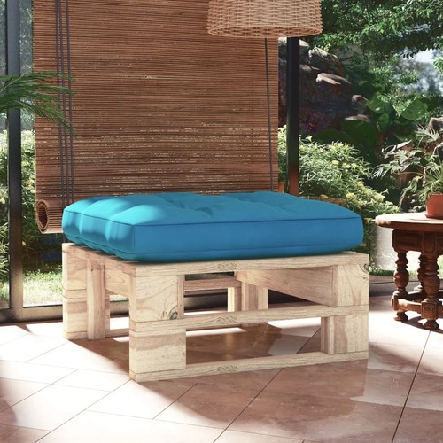 Bois pin imprégné pouf - pin,