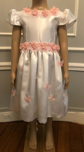 Robe princesse satin - satin, blanc