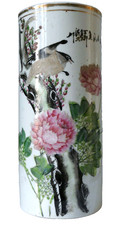 VASE rouleau ancien Porcelaine