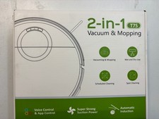 MAMNV T7S Black Self-Charging Mopping Robot Vacuum Cleaner