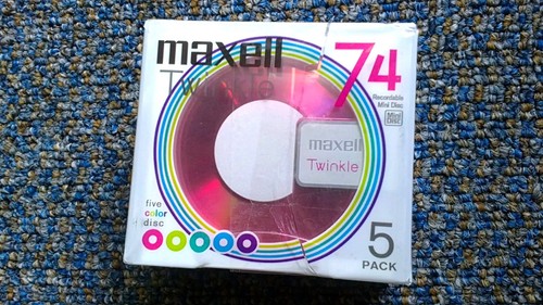 Minidisc maxell twinkle - maxell,