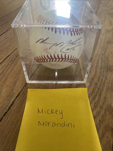 Mickey morandini signé - mickey,