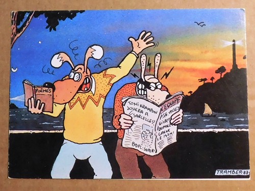 Carte postale tramber - postale, william