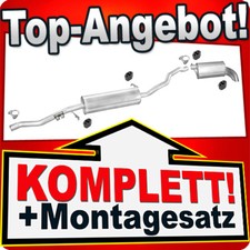 Pot d'échappement pour VW