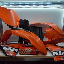 KTM 125 SX EXC COMPLETE PLASTIC KIT 2008 2011 PLASTICS SET REAR FRONT