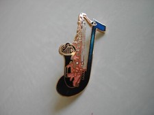 Pin's émaillé - Saxophone Jazz - Musique  - Démons & Merveilles
