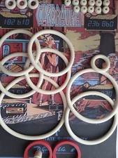 FLIPPER GOTTLIEB-CLEOPATRA -KIT ELASTIQUES CAOUTCHOUC-PÏNBALL RUBBER KIT