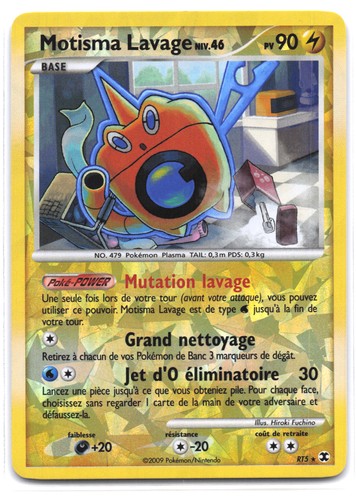 Carte pokémon motisma - carte,