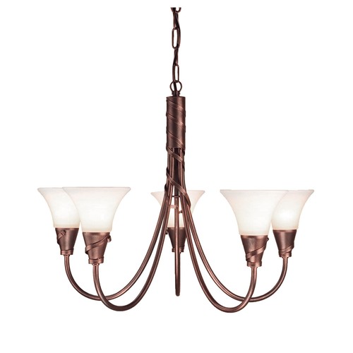 Lustre rohdin rustique 5x14 - lustre,